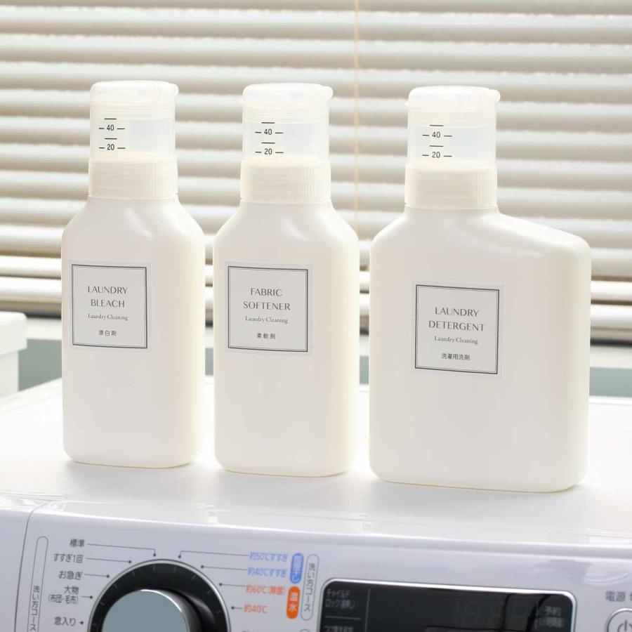 LEC 詰替えボトル 押して計量詰替えボトル 600ml （ 洗剤容器 詰め替え