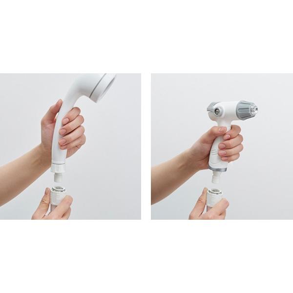 ジェット水流でラクラク風呂掃除 お風呂掃除 シャワーヘッド