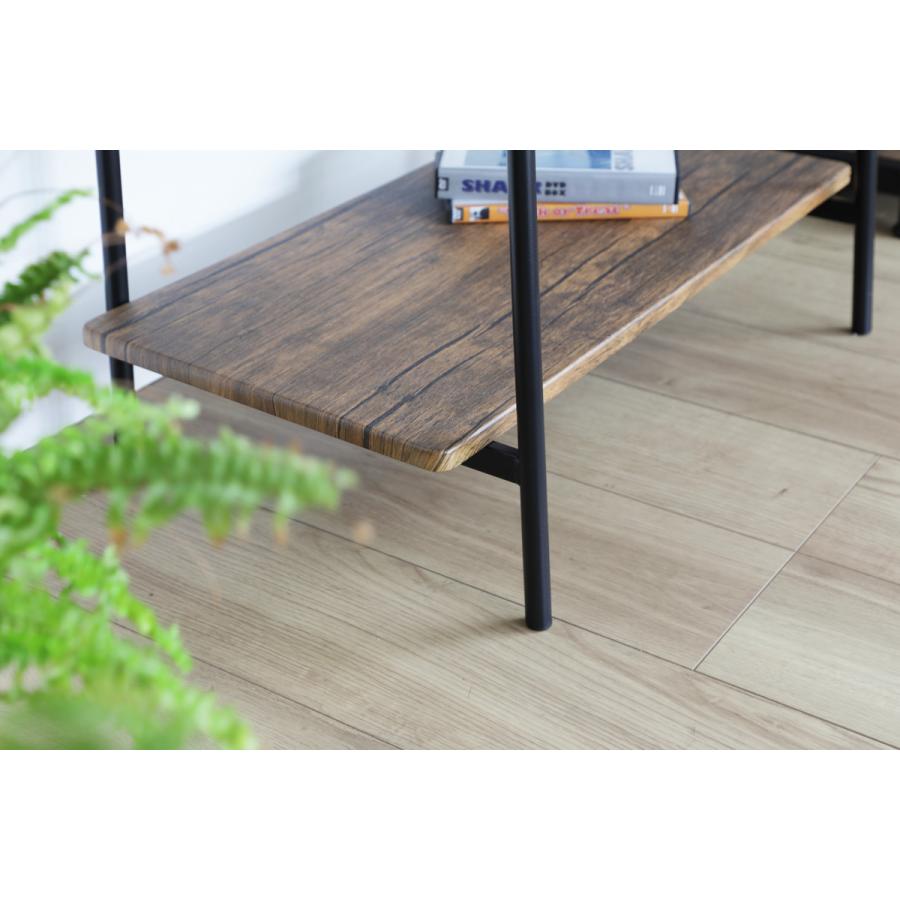 弘益 テレビ台 幅60cm 2段 ローボード ヴィンテージ調 シンプル