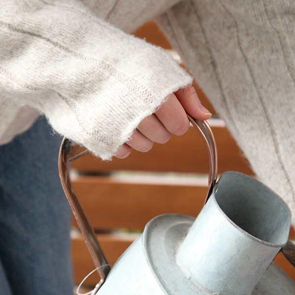 在庫処分特価） 水差し ガーデニング 6.0L 6リットル ブルー