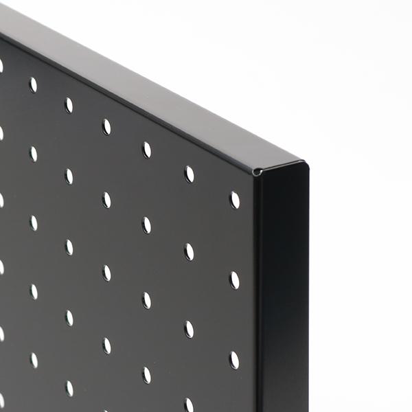 スチールパンチングボード 450×900 ブラック ( 有孔ボード スチール パンチングボード 壁面収納 壁 収納 )|リビングート |11