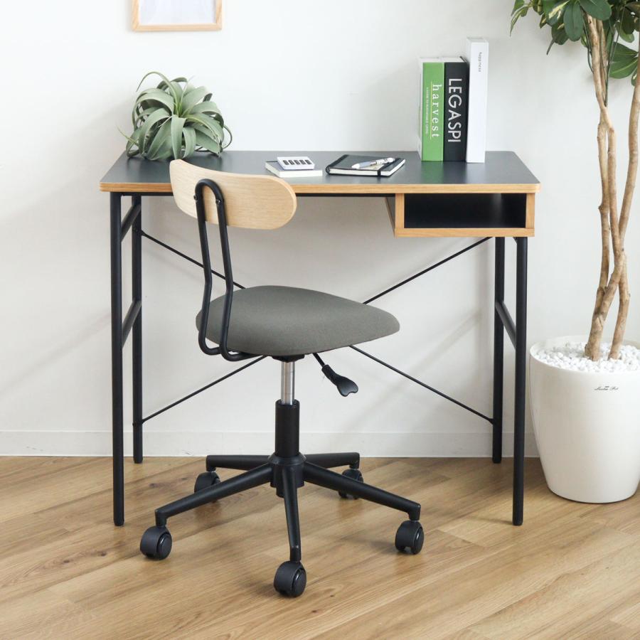 弘益 ワークチェア 昇降式 座面高約41cm〜51cm オフィスチェア