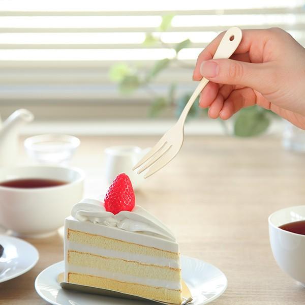 フォーク 15cm ノワ Noix ケーキフォーク ステンレス製 ホーロー 日本