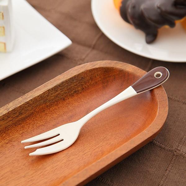 フォーク 15cm セーグル Seigle ケーキフォーク ステンレス製 ホーロー