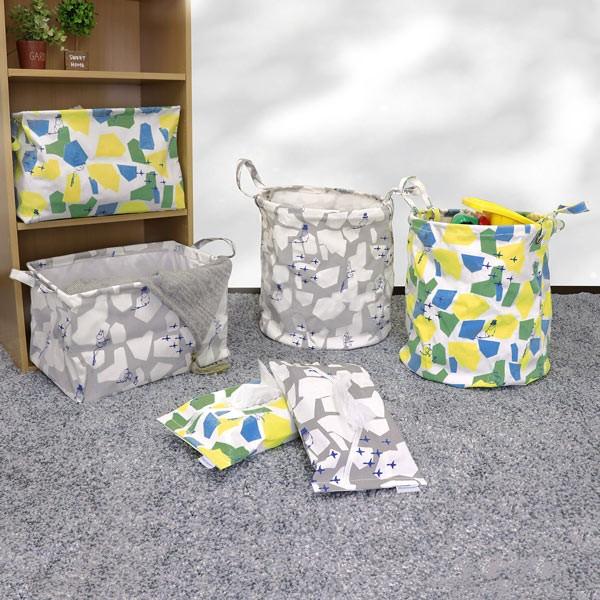 MOOMIN（ムーミン） 収納ケース 北欧 幅33×奥行33×高さ37cm 布