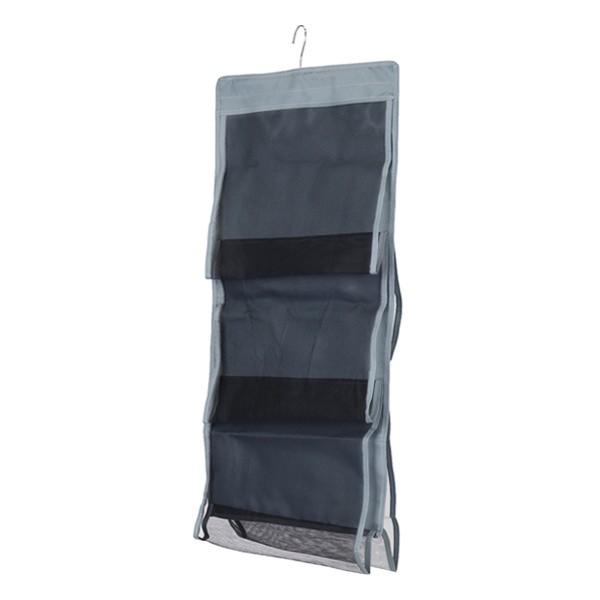 クローゼット収納 バッグ 収納 吊り下げ グレー （ バッグ収納 カバン