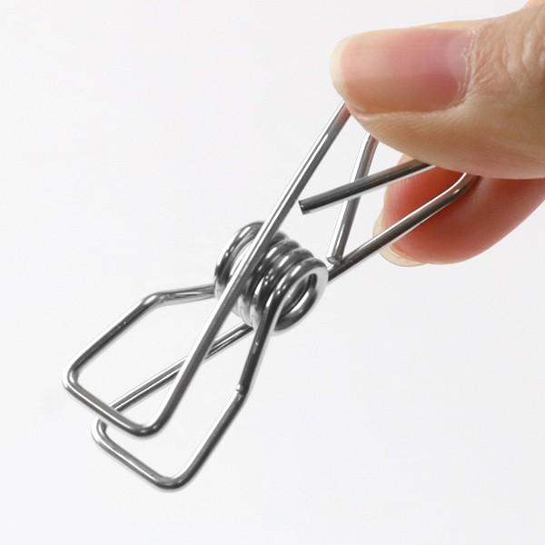 オカトー 洗濯バサミ 10個入り culemoA ステンレスピンチ 洗濯