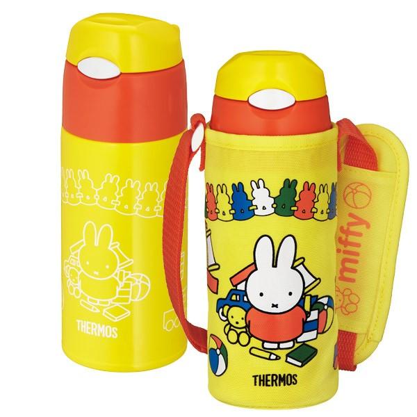 サーモス 水筒 キッズ 400ml ステンレス ミッフィー 真空断熱ストローボトル Fhl 402fb Thermos Miffy 保冷 ワンプッシュ スポーツドリンク対応 子供 リビングート Paypayモール店 通販 Paypayモール