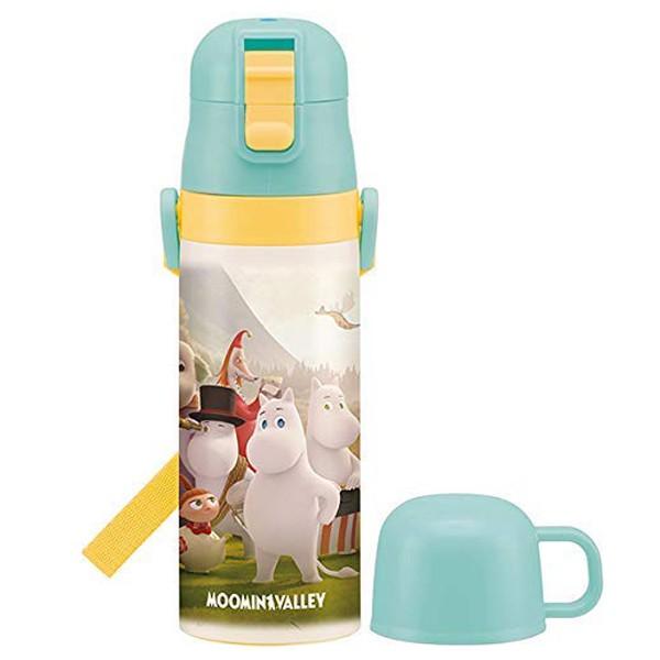 MOOMIN（ムーミン） 水筒 ステンレス コップ 直飲み 2way