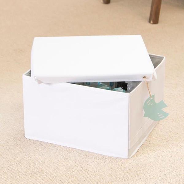 収納ボックス スッキリコ M 幅30×奥行33×高さ20cm ボックス フタ付き
