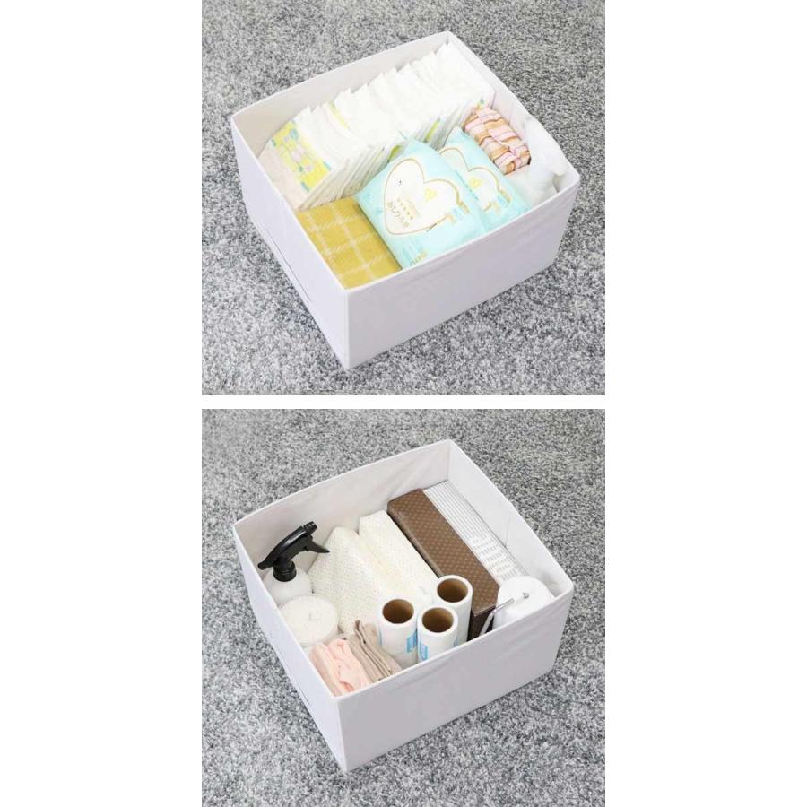 収納ボックス スッキリコ M 幅30×奥行33×高さ20cm ボックス フタ付き