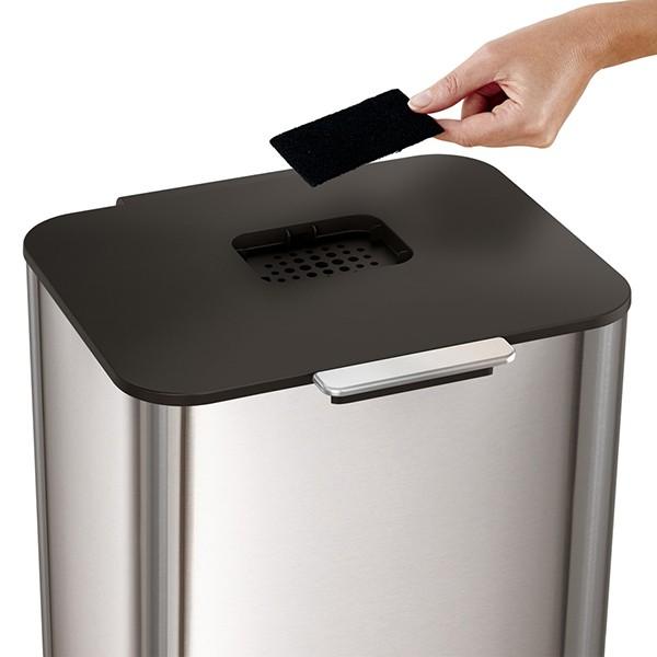 ゴミ箱 60L トーテムマックス ステンレス 分別 2段 JosephJoseph ゴミ箱 60L トーテムマックス ステンレス 分別 2段 JosephJoseph