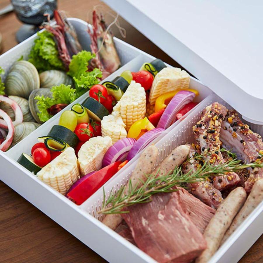 tower 特典付き 山崎実業 蓋付き卓上水切りトレー タワー 角型