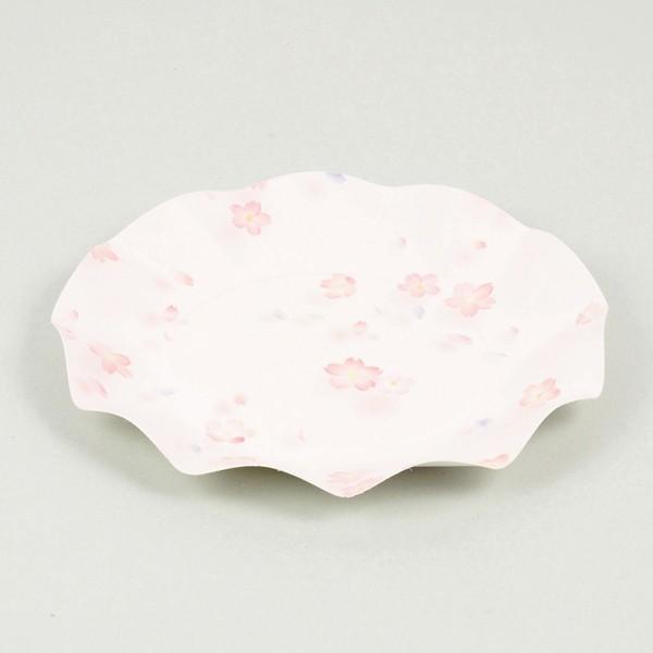 パール金属 紙皿 使い捨て さくら WAVEペーパープレート 20cm 5枚入