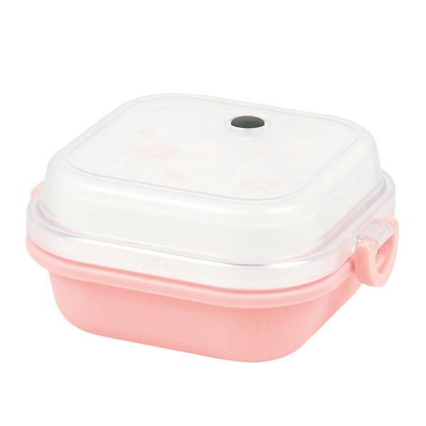 パール金属 お弁当箱 2段 正方形 さくら 470ml ランチボックス