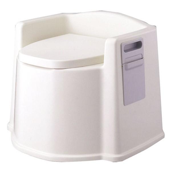 ポータブルトイレ 肘掛け付 テイコブ 簡易トイレ （ トイレ 介護