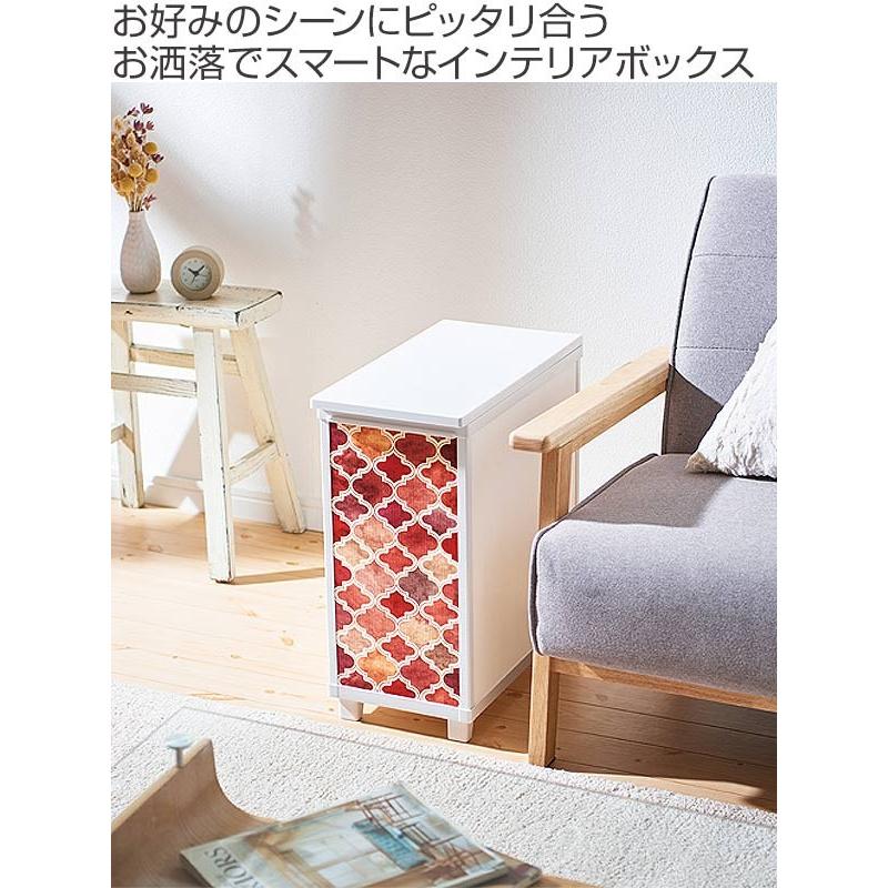 収納ボックス Mサイズ 幅24 奥行45 高さ50cm インテリアボックス フタ付き ゴミ箱 分別 ふた付き 分別ゴミ箱 ごみ箱 リビング キッチン 収納ケース 収納 リビングート Paypayモール店 通販 Paypayモール