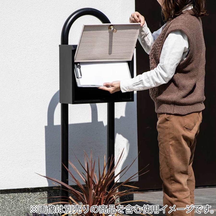 ポスト 郵便ポスト ダイヤル式 スタイルポスト 木目 （ 郵便受け 新聞受け 壁掛けポスト 鍵付 ） : リビングート ヤフー店 - 通販 ...