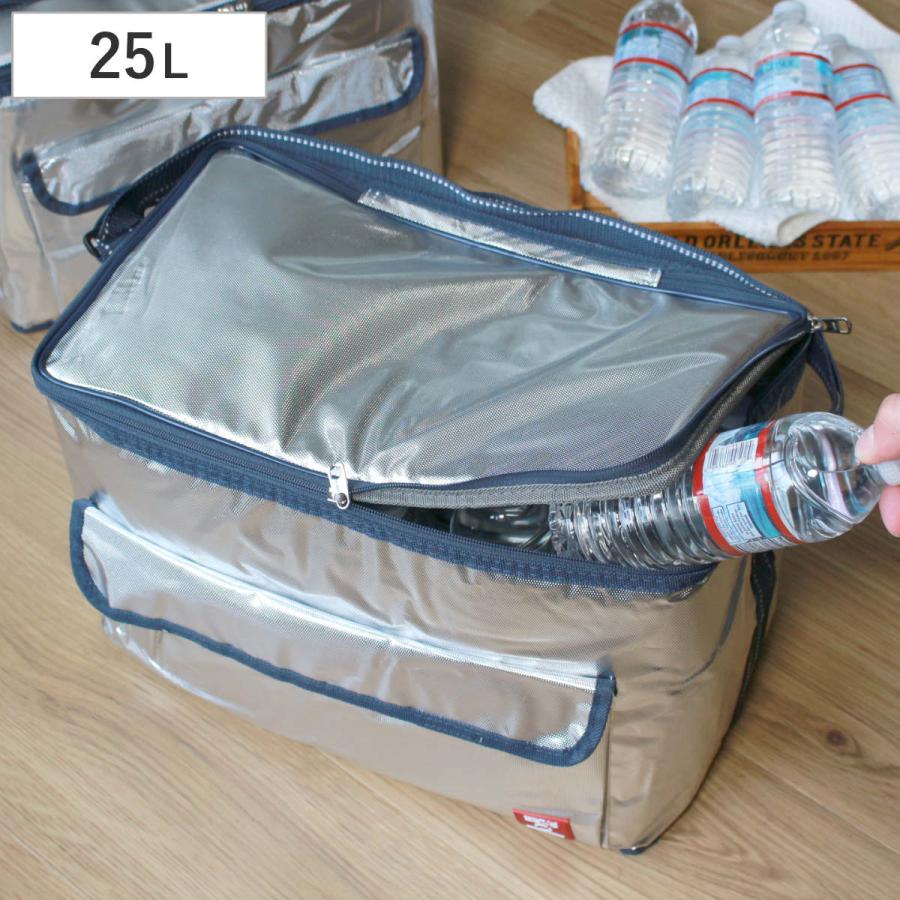 華麗 保冷バッグ 大容量 折りたたみ クーラーバッグ Zero 25l 25リットル 保冷 クーラー レジャーバッグ クーラーボックス 角型