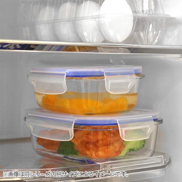 保存容器 ガラス製 1050ml 長方形 オーブン・冷凍・食洗器対応 パチッ