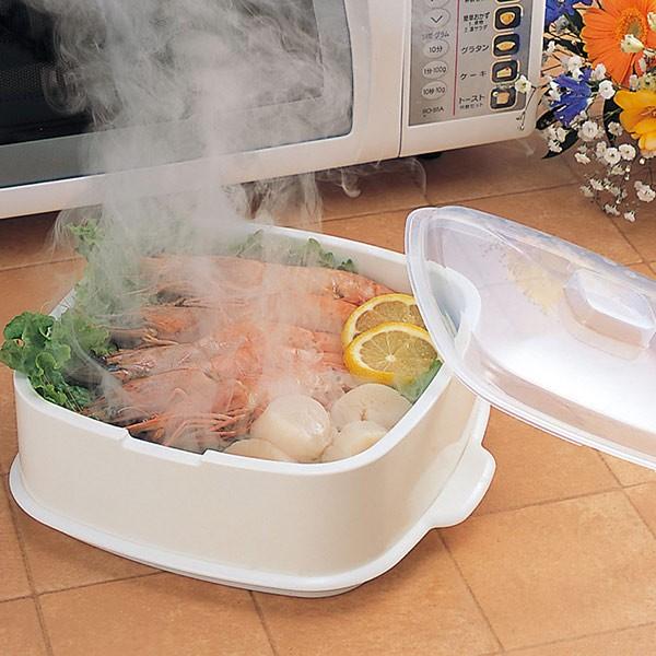 レンジ調理 むし太郎 電子レンジ レンチン料理 時短 （ 蒸し器