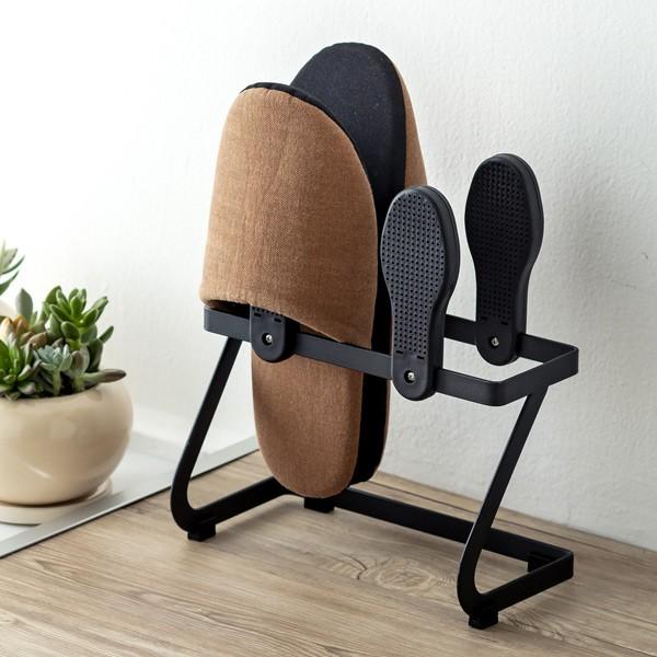 シューズラック スリッパラック 珪藻土 2足用 （ カラリ