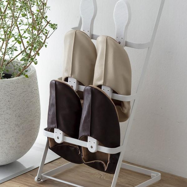 スリッパラック 珪藻土 4足用 （ 下駄箱 スリッパスタンド スリッパ