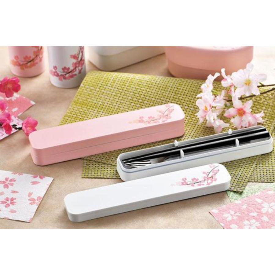 トリオセット 箸 フォーク スプーン 大人のカトラリー SAKURA トリオセット 箸 フォーク スプーン 大人のカトラリー SAKURA