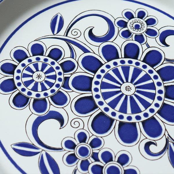 MIKASA（ミカサ） プレート 22cm リバイバル REVIVAL ブルーフラワー