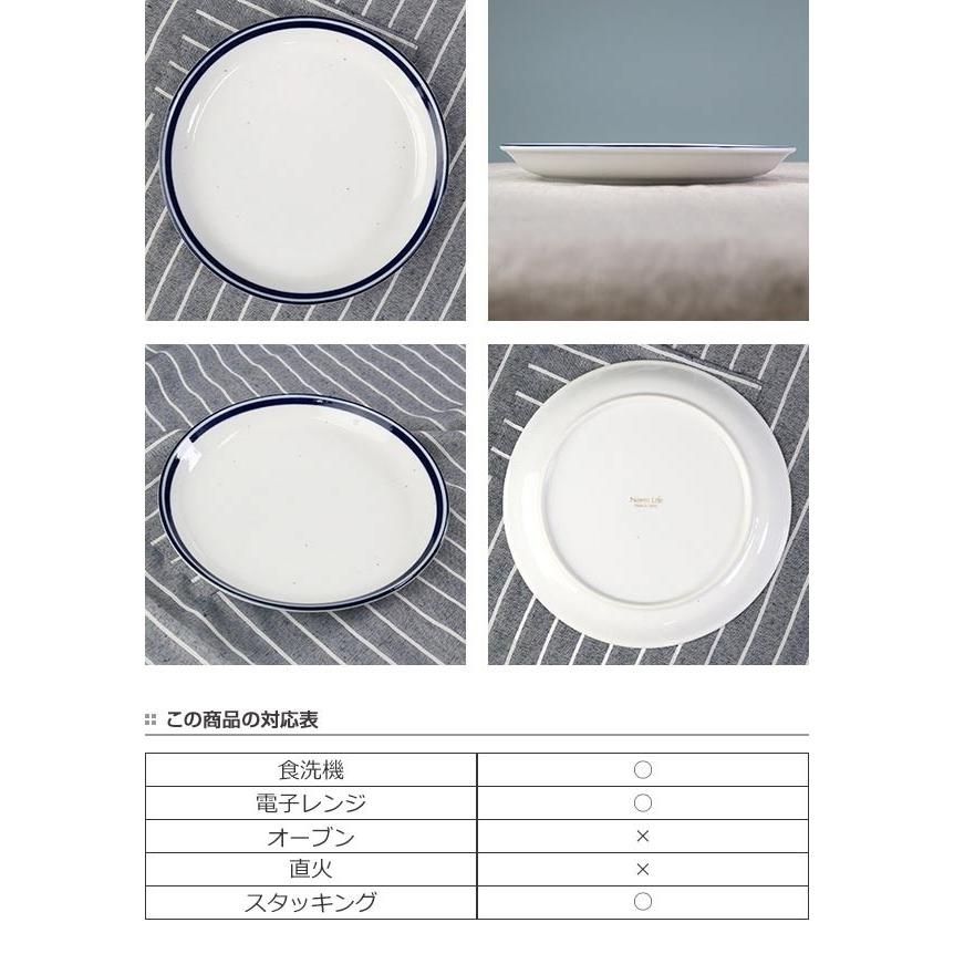 プレート 25cm 2枚セット ノームライフ Norm Life 皿 食器 洋食器 磁器