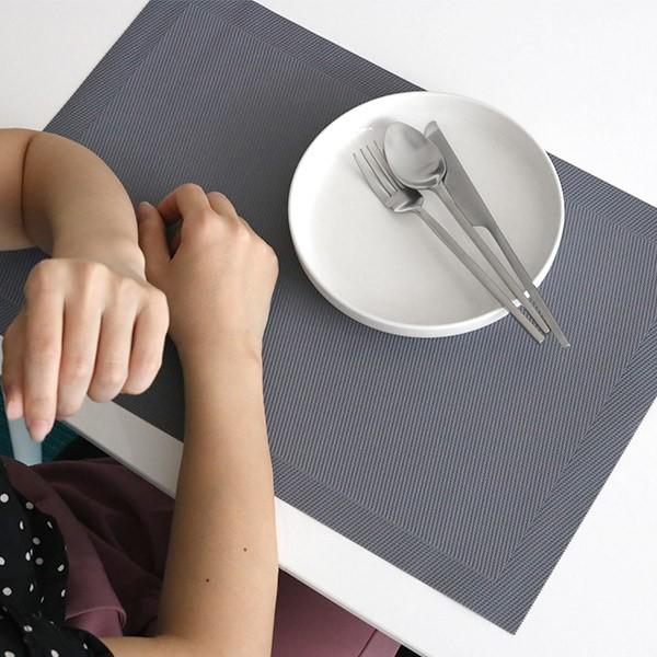 ランチョンマット 4枚セット 30×45cm エッジライン Edge Line