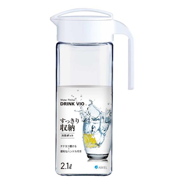 冷水筒 2.1L ドリンクビオ プラスチック ( 麦茶 ポット 麦茶 冷水筒 2.1L ドリンクビオ プラスチック ( 麦茶 ポット 麦茶