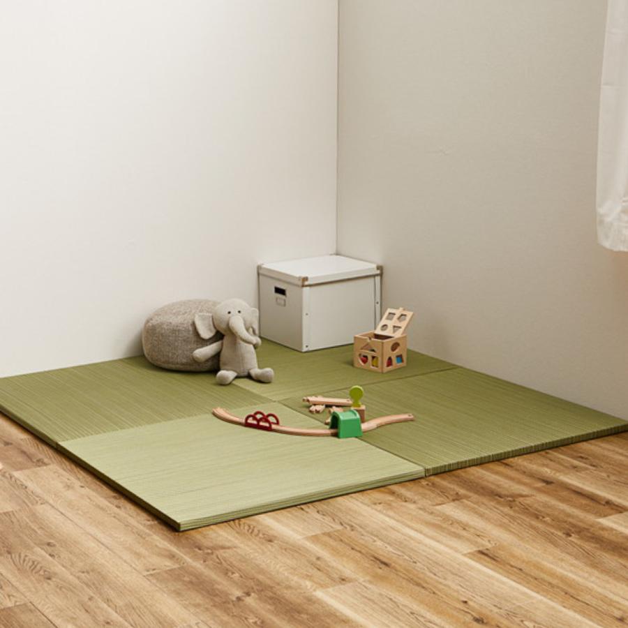 HAGiHARA（萩原） ユニット畳 置き畳 綾川 約82×82 滑り止め付き 6枚