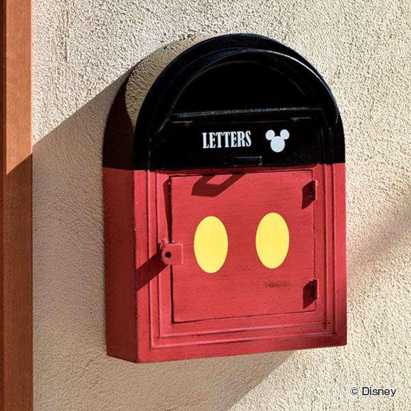 Disney（ディズニー） 郵便ポスト ウォールポスト ミッキー