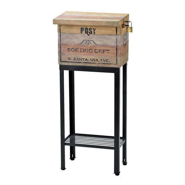 郵便ポスト スタンドポスト Vintage Box （ 郵便受け ポスト 新聞受け