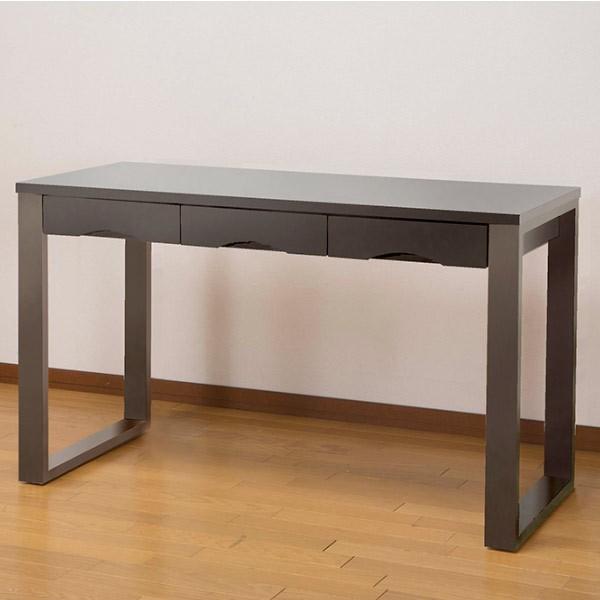 タモ材の木製デスク 学習机 パソコン ワークデスク 学習机 幅120cm×奥行45cm タモデスク 引き出し付