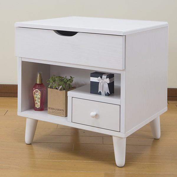 ドレッサー 幅40cm ミニドレッサー コスメボックス ミラー付き