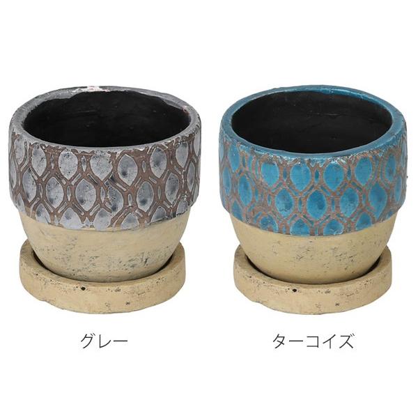 フラワーポット ダルトン DULTON ジオメトリックポット ラウンドB S