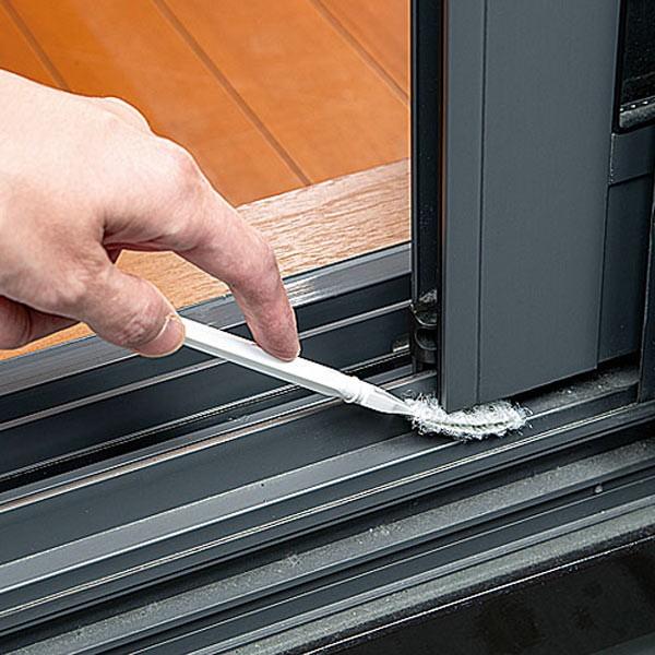 サッシ 溝 クリーナー 窓枠 ほこり 埃 隙間 掃除 巾木 清掃 汚れ 取り ホコリ 激安 超特価 日本製 窓