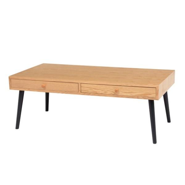 センターテーブル 幅100cm ローテーブル 引き出し 長方形 テーブル