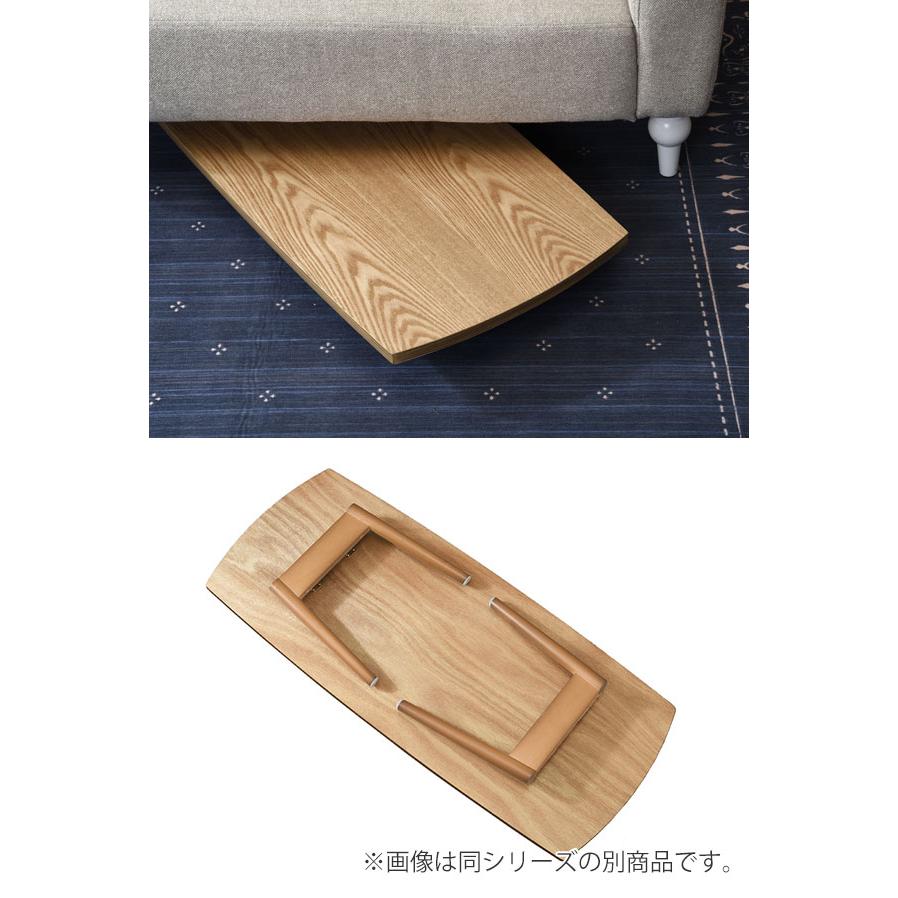 ローテーブル おしゃれ 小さめ 折りたたみ 木目調 幅95cm 長方形