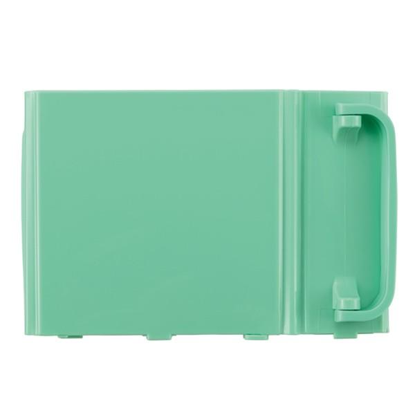 パウチホルダー 両手 ハンドル付き レトルト 入れ物 介護 シニアベーシック （ 折りたたみ コンパクト 介護食 離乳食 パウチ スタンド ） | ブランド登録なし | 02