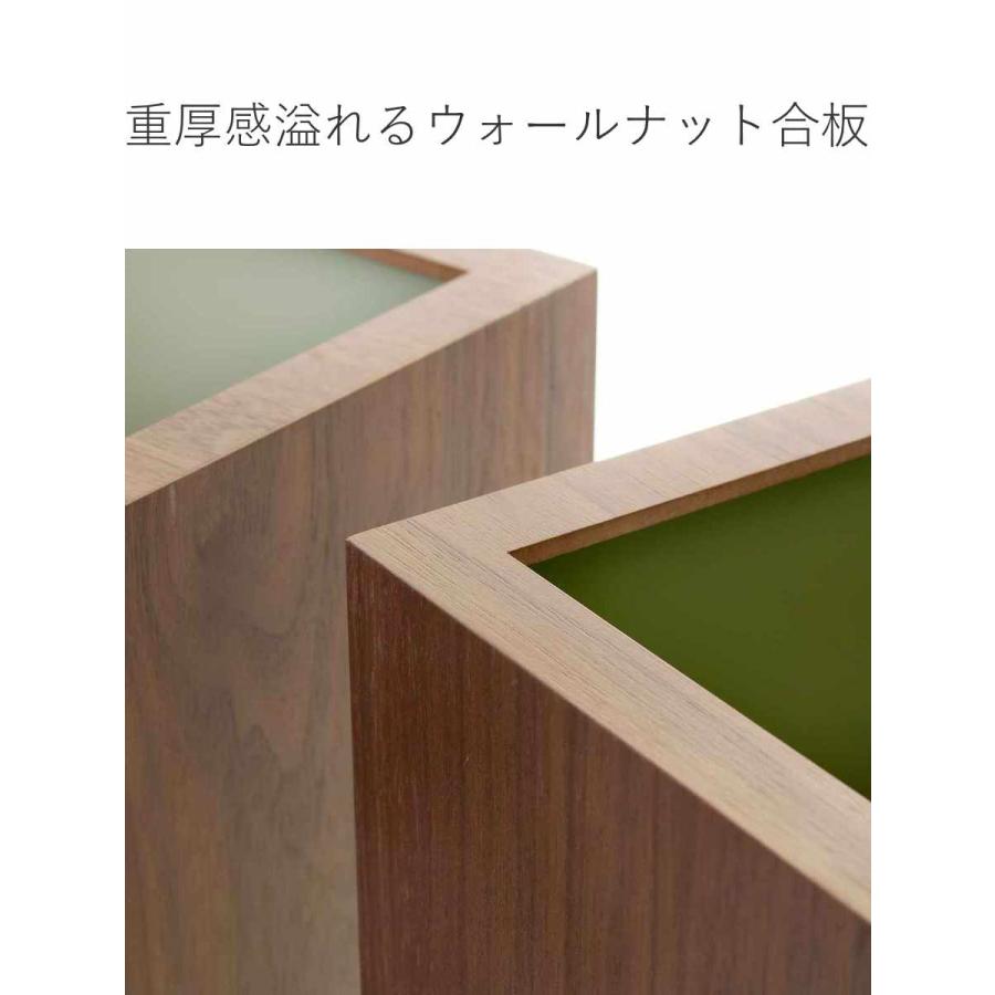 ヤマト工芸 ゴミ箱 木製 10L W CUBE ウォールナット ヤマト工芸 ゴミ箱 木製 10L W CUBE ウォールナット