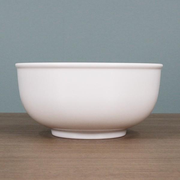 ボウル 17cm プラスチック 軽量 深型 皿 食器 洋食器 （ 中鉢 丼 白い