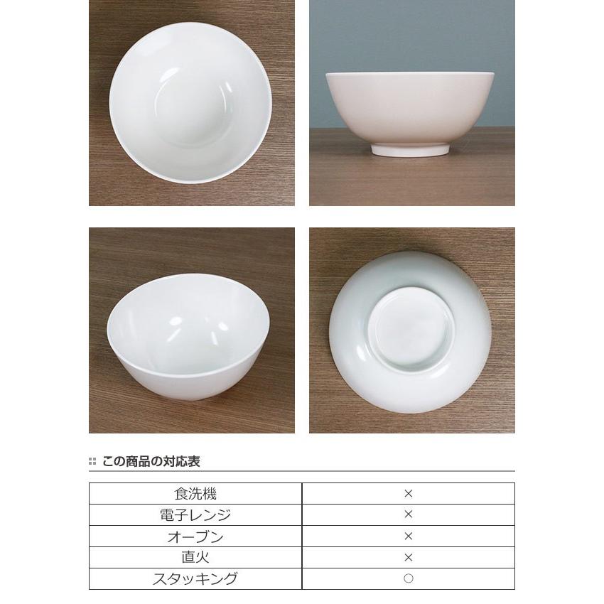 どんぶり 15cm プラスチック 軽量 丼 皿 食器 洋食器 （ ボウル 白い
