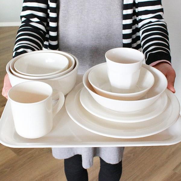  / 洋食器その他/WHT ボウル 13cm プラスチック 軽量 お椀 皿 食器 洋食器 （ お茶碗 白い