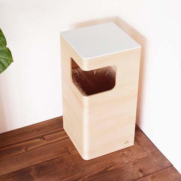 ゴミ箱 木製 コーナーダスト corner dust ヤマト工芸 yamato