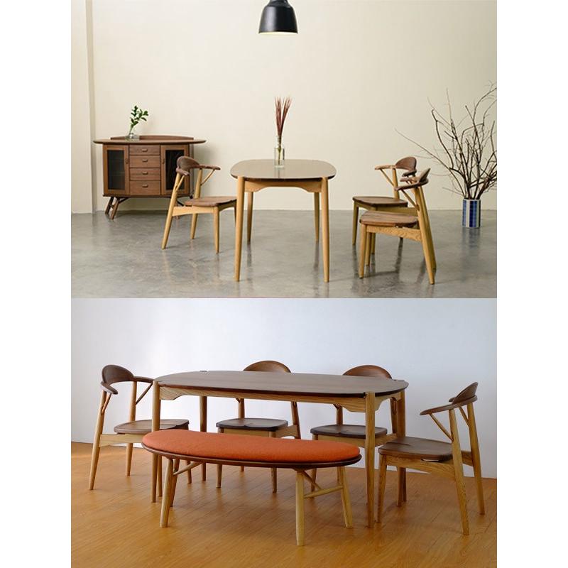 椅子 長椅子 ベンチ　家具　ナチュラル　インテリア 一生紀（ISSEIKI） ダイニングベンチ 長椅子 ナチュラルデザイン 天然
