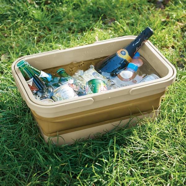 折りたたみバスケット＆テーブル Milargo ミラーゴ （ バスケット かご