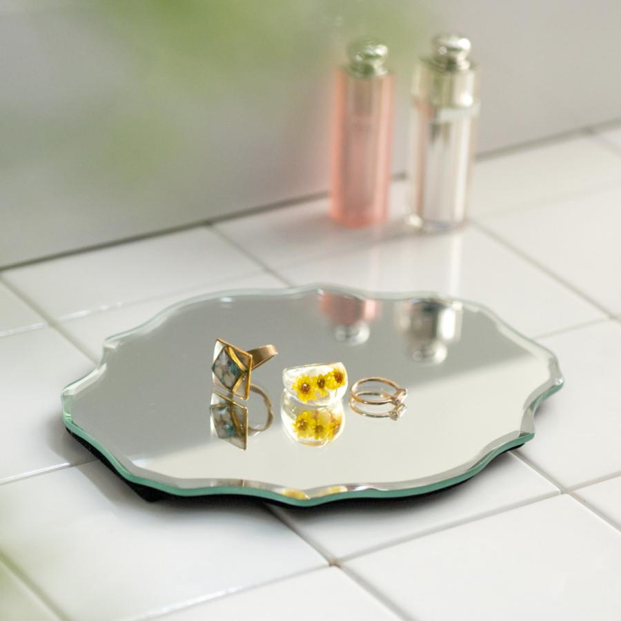 パラデック ミラー 2WAY スタンドミラー 壁掛け 楕円 ウォールミラー